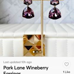 Wineberry Earrings 