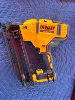 Dewalt Cordless 16 gauge finish nailer
