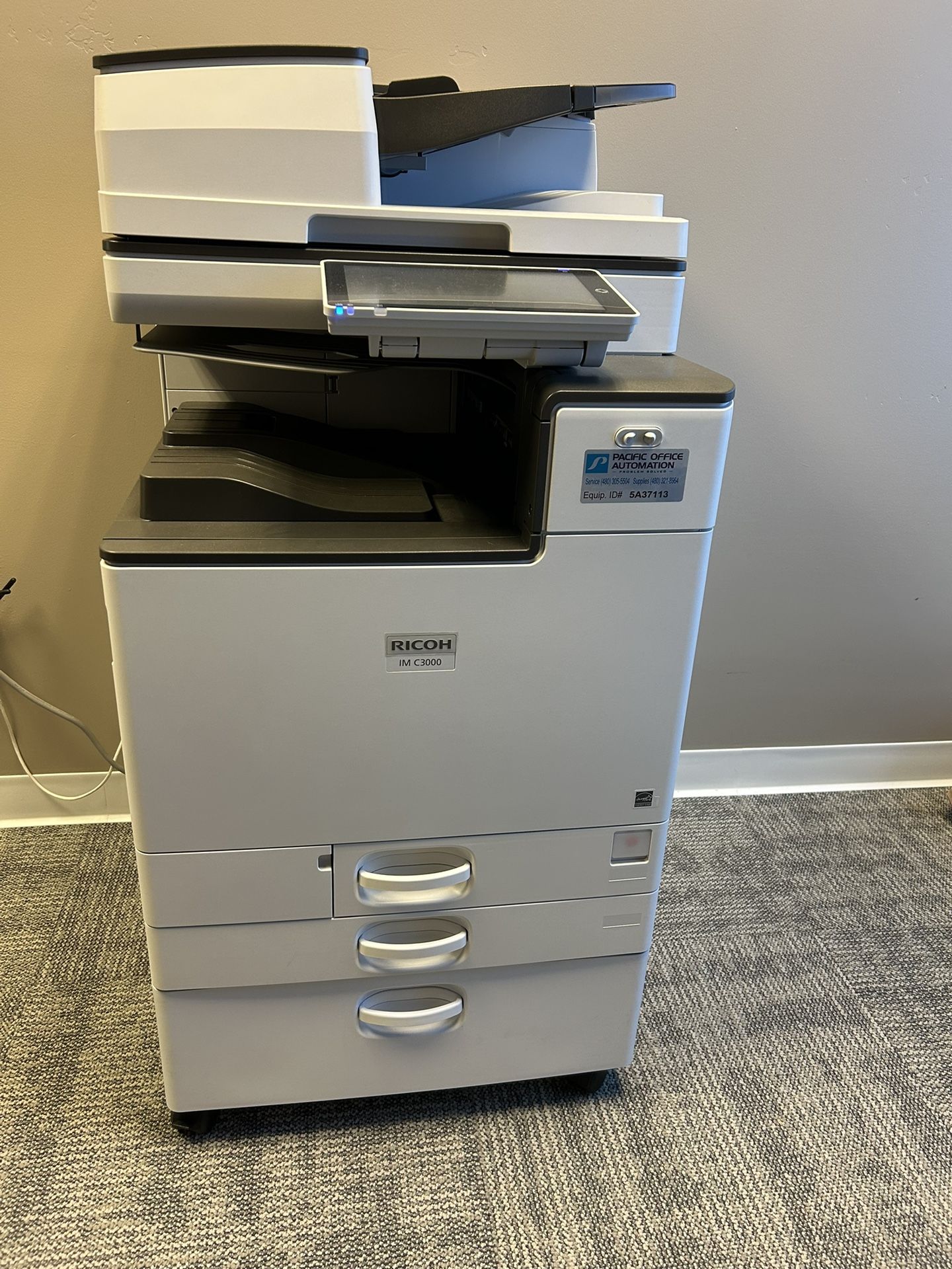 Ricoh IM C3000 Printer Scanner Copier