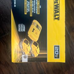 2- 20v XR Power pack And Fast Charger 