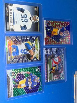 Aaron Donald rookie and extras Prizms $40