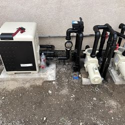 Pool Pump, Heaters And Filter