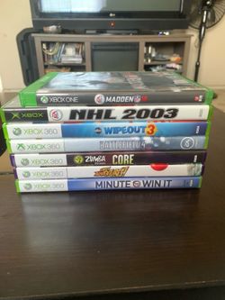 Xbox 360 Game lot