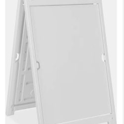 Plastic Board Sign Not Like This Is Used But Great Conditions 