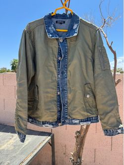 Elwood Clothing Denim Bomber (M)