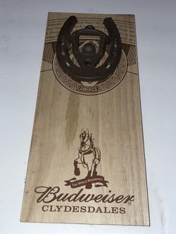 Wall Mount Budweiser Bottle Opener 