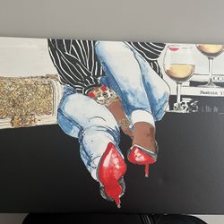 Wrapped Canvas Art “Waiting On You”