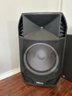 ION Party Bluetooth Speaker with Speaker cover and Stand