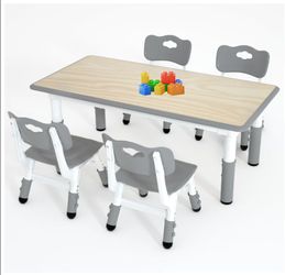 LulliSpace Kids Study Table and Chairs Set

47.2"X23.6"        #1352