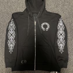 Chrome Hearts Zip Up Jacket Hoodie Size M L XL
