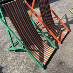 Vintage Beach / Lawn  Chair 