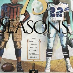 NFL VTG:75 Seasons: The Complete Story of the National Football League, 1(contact info removed). Hardcover Book