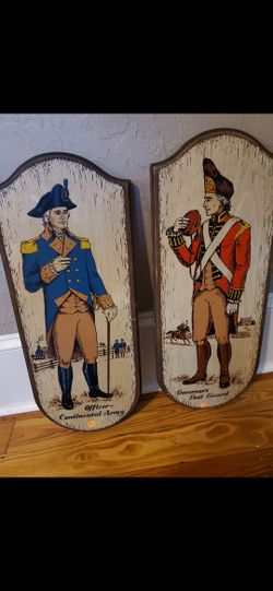 Wooden Art Pictures Military 