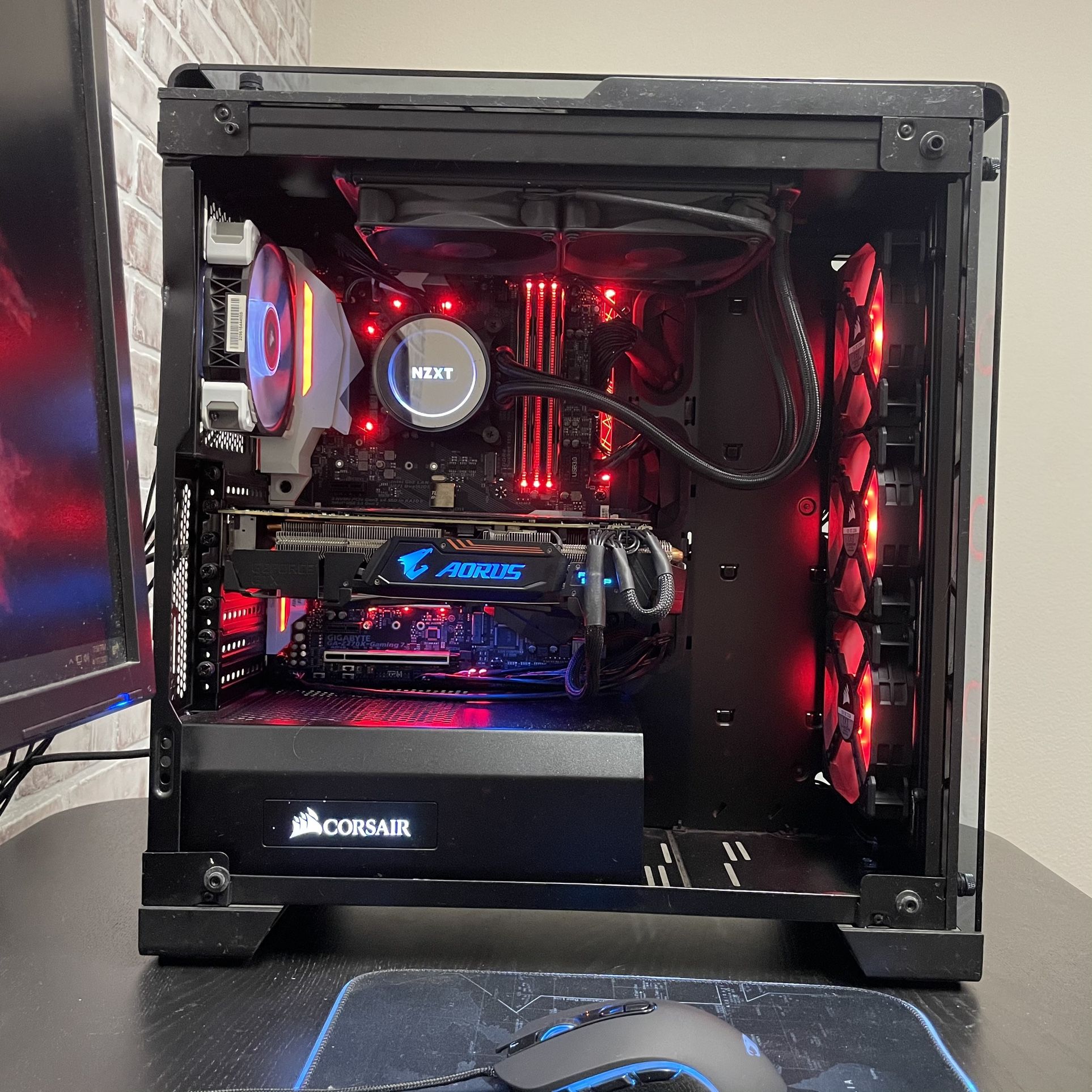 OVERKILL Gaming PC Streaming Setup Aorus 1080 Ti 11gb I7 16gb Ram how-much-ram-do-games-need-8gb-vs-16gb-vs-32gb-vs-64gb-youtube
