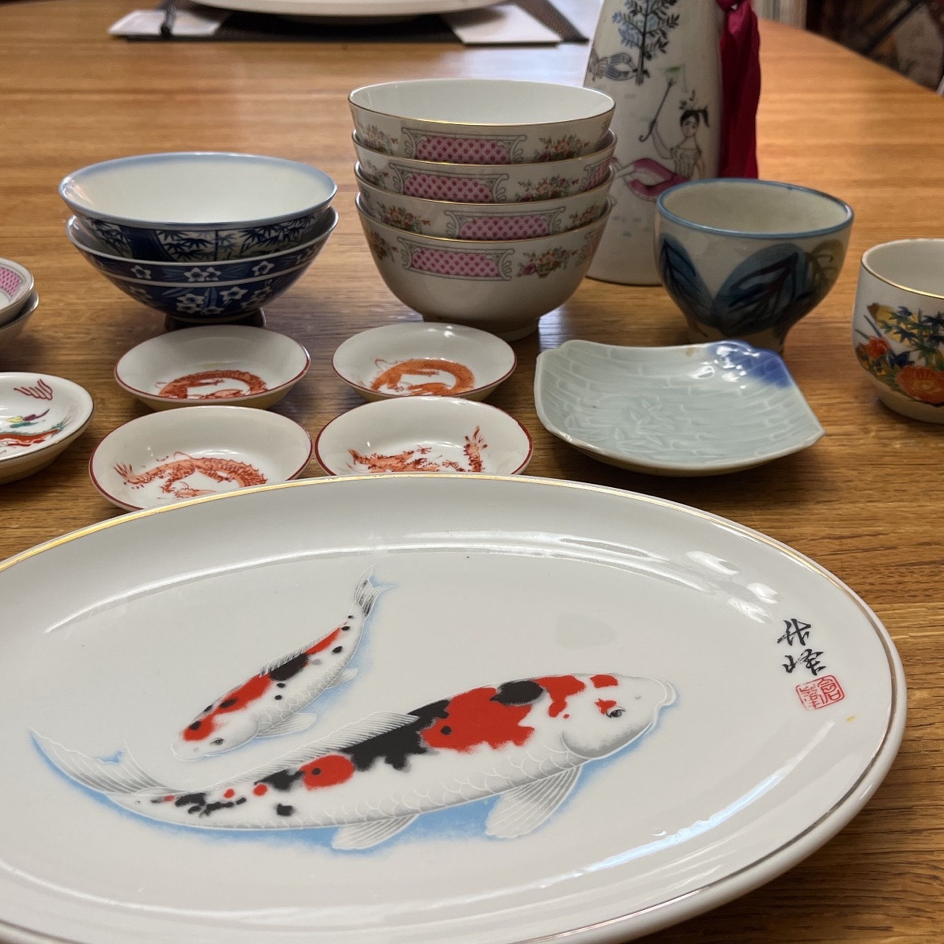 Oriental dishes in China