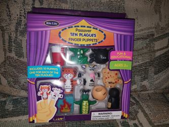 Finger Puppets - The 10 Plague
