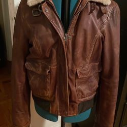 Wilson’s Leather and Fur Jacket