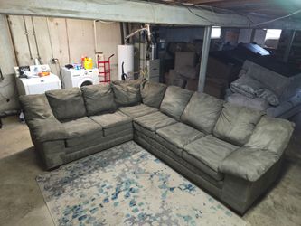 Klaussner Home Furnishings 2-Piece Oversized Sectional
