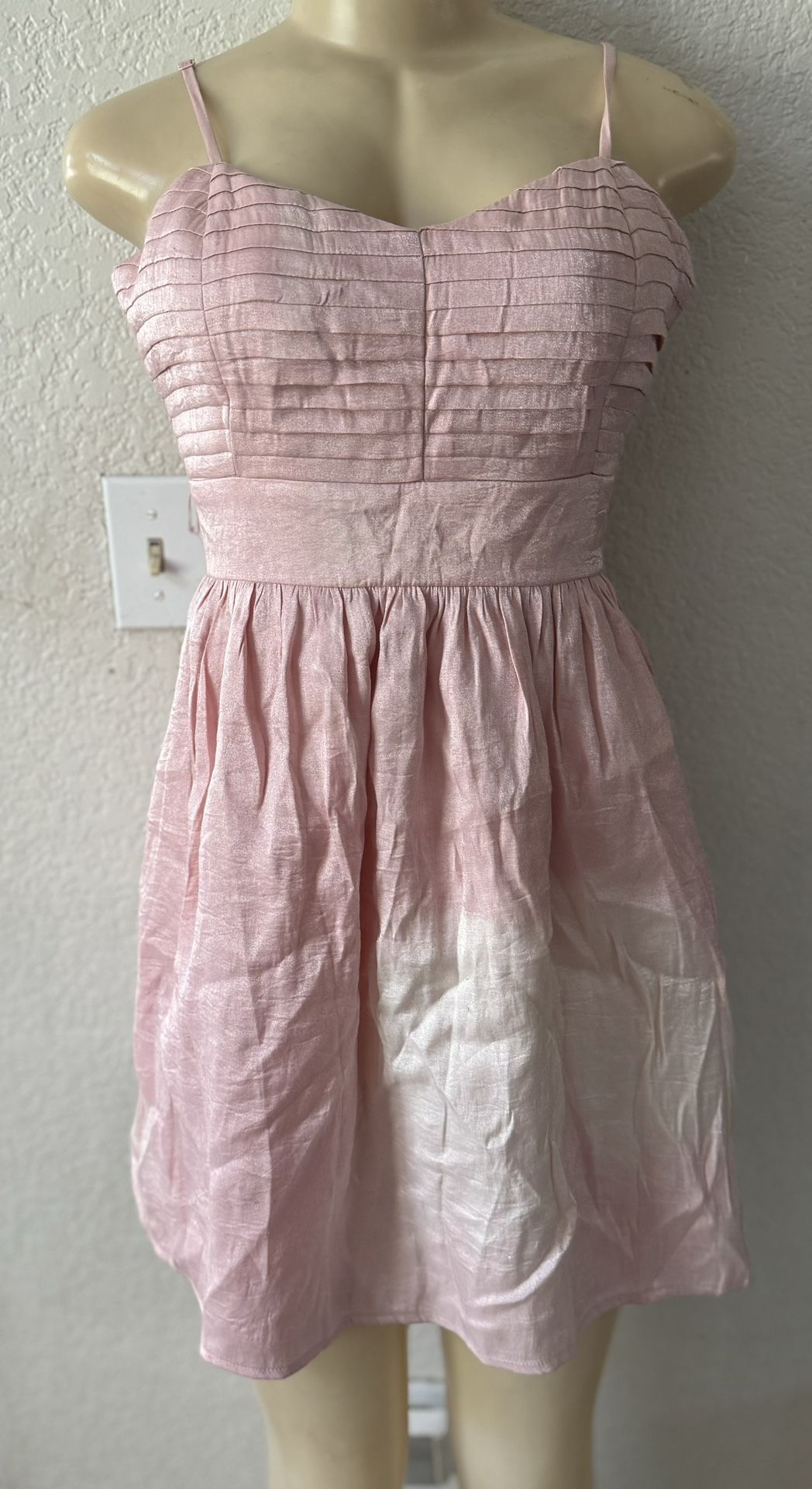 Pink candies Dress Fit Flare Sexy Casual Prom Party NWT
