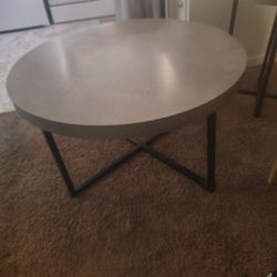 IKEA COFFEE TABLE AND END TABLES