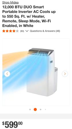 Portable Air Conditioner With Heat
