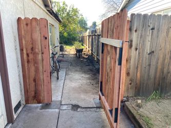 Fence work