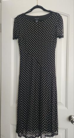 Black Polka Dot Dress