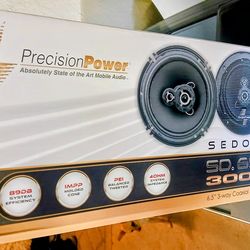 Precision Power 6.5 Door Speakers Brand New In The Box