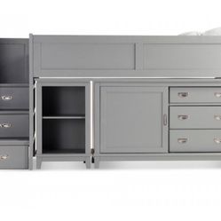 Twin Bed  Gray  For Sale 