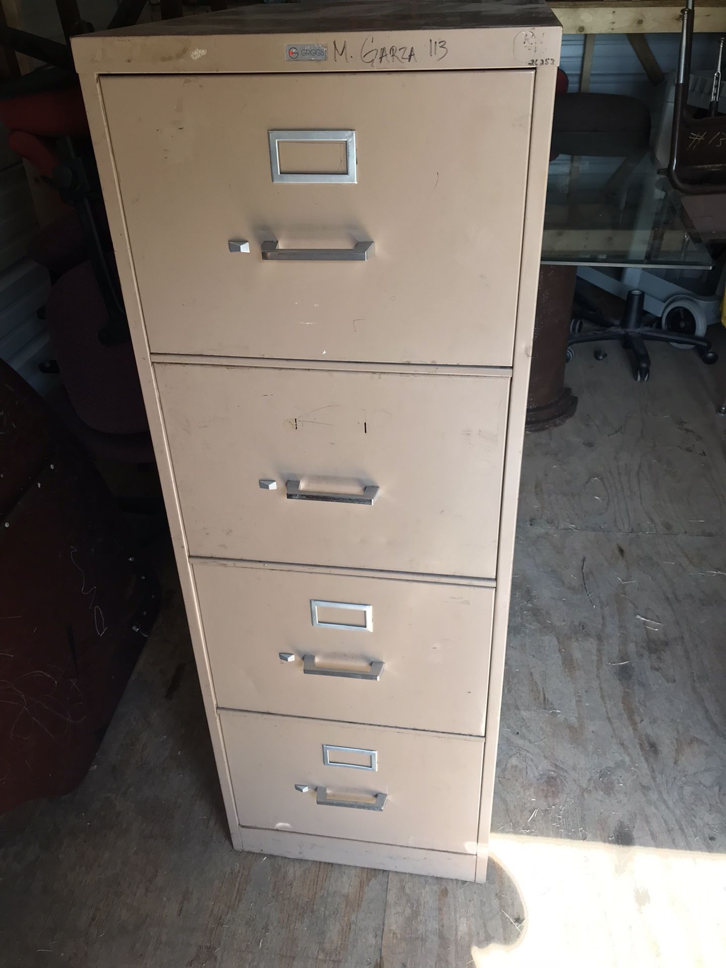 4 Drawer File Cabinet