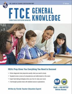 FTCE General Knowledge Book