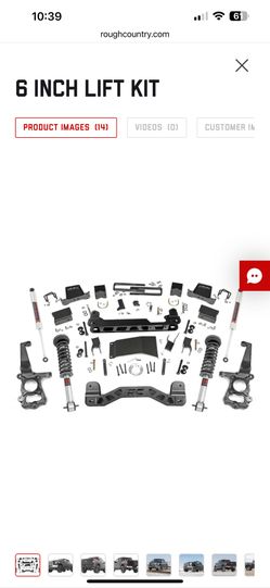 2019 F-150 Rough Country Lift Kit 