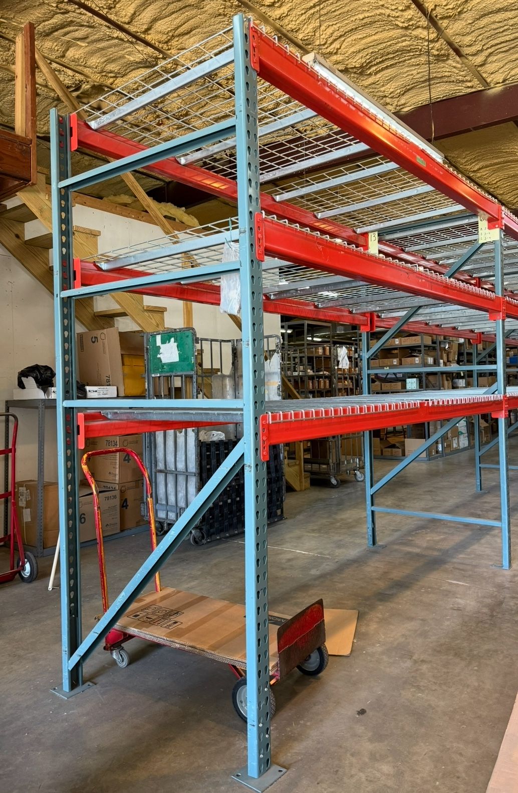 ⭐️ 8 Foot Boltless Steel Shelving Unit, Commercial Pallet Racks for Forklifts & Warehouses ⭐️