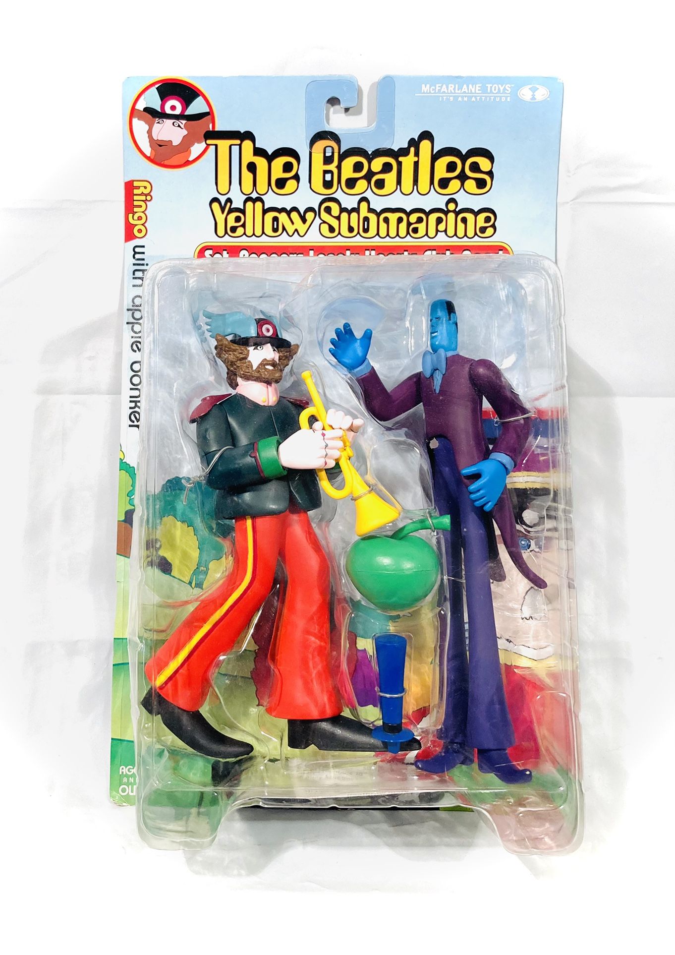 The Beatles Yellow Submarine Ringo with Apple Bonker collectible figures