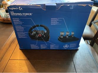 Logitech G29 Racing Wheel and Pedals for PS5/PS4/PC Stainless Steel Paddle Shifters