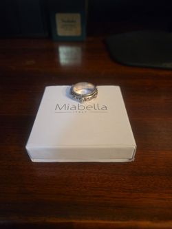 Sterling silver Skull and Roses Fidget spinner ring