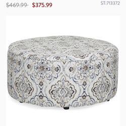 Bates Round Cocktail Ottoman