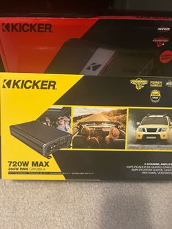 Kicker 4 channel amp