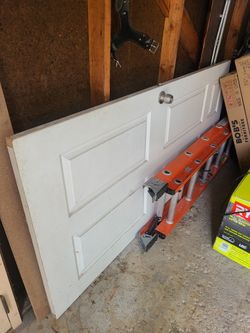 Interior White Door