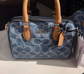 Brand New - Coach Mini Rowan Denim 2026