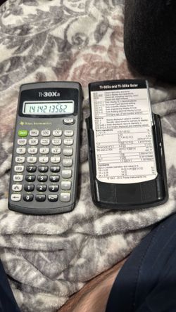 TI-30Xa calculator