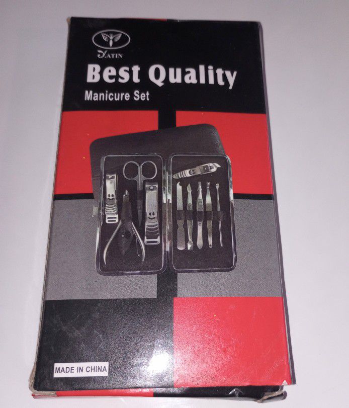 Yatin Best Quality 12Pc Manicure Pedicure Set NIB