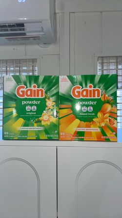 Gain powder detergent- $10 each