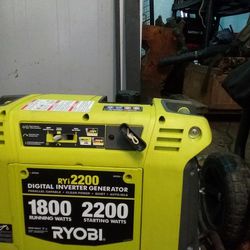 Ryobi 2200w Generator