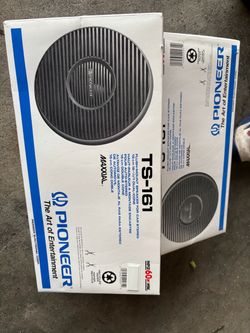 Vintage Pioneer TS-161 6.5" Car Speakers (Pair)