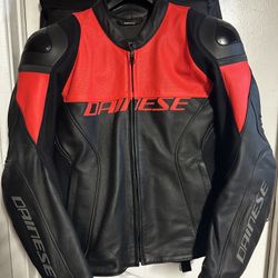 Dainese perforated leather jacket