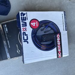 Infinity Sub 10in With All Components And Amp