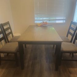 Dining Table With 4 Chairs