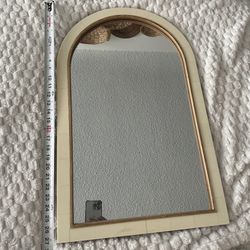 Cream Tile Mirror