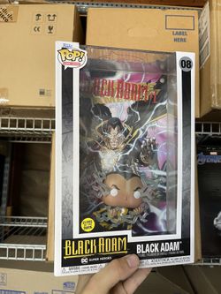 Black Adam Glow In The Dark Comic Cover Funko Pop